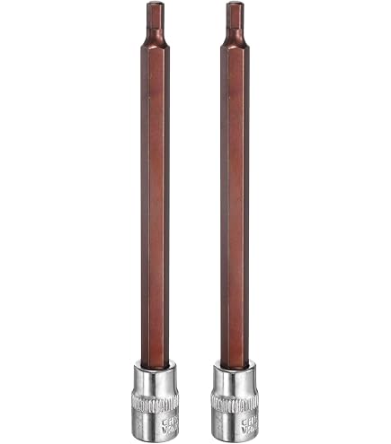 TEKTON Sechskant-Bit-Steckschlüssel-Set 10-teilig – 5/64 Bis 5/16 Zoll, Mit Schiene