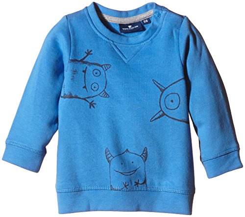 TOM TAILOR Kids Baby Boys Sweatshirt -  Blue - 9-12 Months