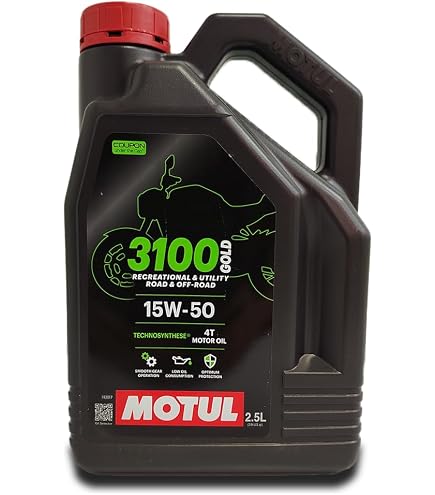 Motul 104080 5100 4T Hybrid 15W-50 API SM Technosynthese Semi
