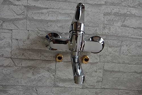 Wand Küchenarmatur / schwenkbarer Auslauf / Wasserhahn Wandmontage/ Mischbatterie Küchen Wasserhahn / Spültisch Armatur / Einhand - 5