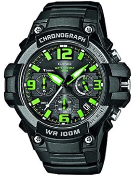 Casio Collection - Herren-Armbanduhr mit Analog-Display und Resin-Armband - MCW-100H-3AVEF