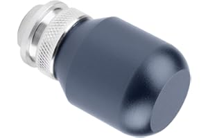 AKOZON Reminnbor Palanca de Cambios Modificación Universal del Coche Palanca Manual Cambio Shift Head Palanca Con Rojo/Morado/Plata/Azul/Titanio/Color/Negro(Titanio)