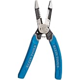 Klein Tools K12035 Klein-Kurve Kesiciler, Ağır Hizmet Tipi Tel Sıyırma Aleti, 8-18 Sağlam, 10-20 AWG Telli