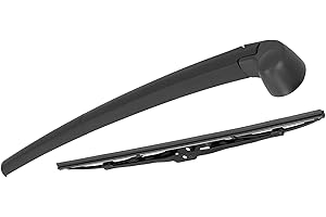 AQXREIGHT All Weather Performance Juego de brazo de limpiaparabrisas trasero de repuesto para A3 OEM: 8E9955407C