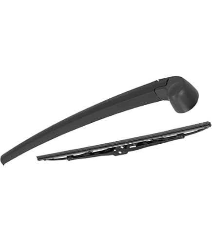 Ruitenwisserarm Achterruit Voor Fiat 500 / 500L / 500X - Zwart Rubber - Eenvoudige Installatie - Originele Kwaliteit