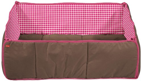 Preisvergleich Produktbild Herlag H9054-262 Laufgittereinlage, braun / vichy rosa