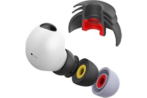 diofit/Galaxy Buds2/Buds Plus/Bests Fit Pro/Beats Studio Buds/Eartips Designed for Samsung (Silicone Black)