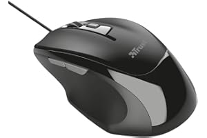 Trust Voca Comfort Souris Filaire (800/1200/1600/2400 PPP) Noir