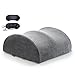 Produktbild compuclever Memory Foam Kopfkissen Orthopädische Knie Rücken Lendenwirbelstütze Kissen für Ischias Relief, Multi Rest, Rücken Hals Hüfte Schmerzen mit abnehmbarem Bezug grau