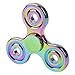 Produktbild MetroLager Finger Spinner, mehrfarbig Fidget Spielzeug Hand Spinner Toy,100% Messing /Stahl Kugellager-- Hochgeschwindigkeit 3-5 Minute Spins --Hochwertiges Beständiges Metall-- Stresslöser Stress reduzierer Angstzustand ADD ADHS Konzentration Faulenzen Zeitvertreib Kleine Runde