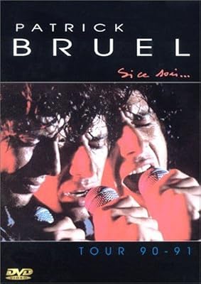 Rca Records Label Patrick Bruel - Si ce soir... - Tour 90-91
