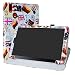 Produktbild LiuShan Galaxy Tab a 10.5 Rotary hülle, 360°rotierenden Drehbares Standfunktion hülle mit Schöne Muster für 10.5" Samsung Galaxy Tab a 10.5 T590 T595 Android Tablet,Goddess