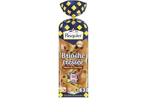 EPICERIE SUCRÉE PASQUIER - Brioche Aux Pépites De Chocolat 630G - Lot De 4 - Vendu Par Lot