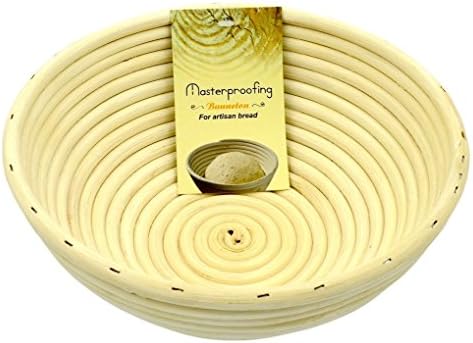 Masterproofing Round Banneton Proofing Basket, 8" L