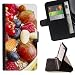 Produktbild FJCases Müsli Frühstück Tasche Brieftasche Hülle Schale Standfunktion Schutzhülle für OnePlus 5T