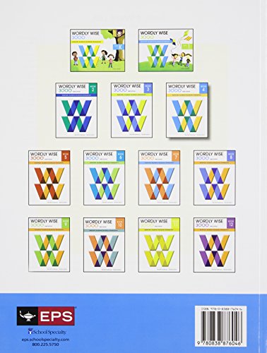 Book's Cover of Wordly Wise 3000 Book 4: Systematic Academic Vocabulary Development