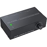 PROZOR Phono Preamplifier Phono Preamp Turntable Preamp with Level Controls 2 RCA Input & Output Interfaces for AK-750S etc