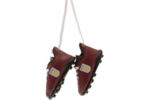 Aston Villa F.C. Mini-Fußballschuhe, offizielles Lizenzprodukt, ca. 8 x 3 cm