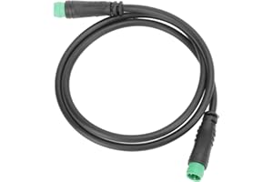 ‎EJOYOUS Ejoyous Elektrofahrrad Fahrradcomputer-Verlängerungskabel Wasserdichtes 5Pin Anschlussverlängerungskabel für Bafang Elektrofahrrad Display für Lange Fahrten Radfahrer und