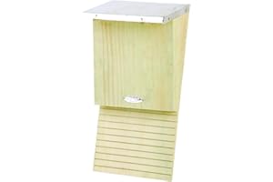 Esschert Design NKVM - Caja de Madera para Bates (39 x 18 x 17 cm), Color Natural