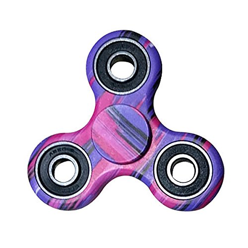 Tri Fidget Hand Spinner, HiWild Camouflage Symphony Colorful Painting Wood grain Flame Rainbow Finger Hand Spinners Fidget Stress Releif ABS Kid EDC Gift Toys (camouflage purple) Tri Fidget Hand Spinner, HiWild Camouflage Symphony Colorful Painting Wood grain Flame Rainbow Finger Hand Spinners Fidget Stress Releif ABS Kid EDC Gift Toys (camouflage purple)