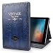 Produktbild iPad Pro 10.5 Hülle, JGOO "Magic World Series" Moderne Vintage Buch Stil Fall für iPad Pro 10,5 Zoll (2017 Release), Silm PU Leder Smart Case mit Auto Sleep Wake & Multi Angle Stand,Blau