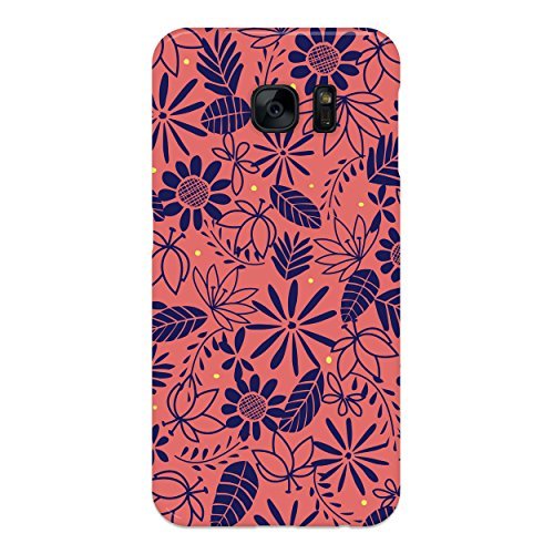 Preisvergleich Produktbild disguised Sommerblumen Samsung Galaxy S7 Hülle - Pink Floral Rose Daisy