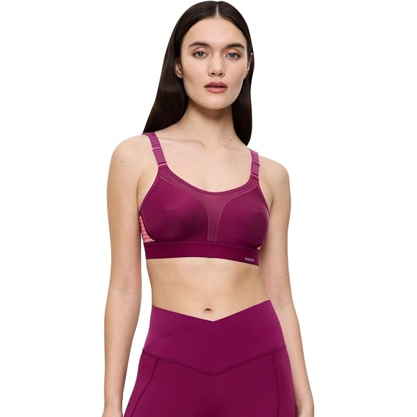 Soutien-gorge Triumph Triaction Hybrid Lite - Sans Armature - Taille 90C Violet - Neuf Avec étiquettes