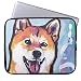 Produktbild qidushop Shiba Inu Pop Art Protection Laptop Sleeve Dell XPS 11.6 12 Inch Cute Notebook Computer Case for Kids Boys