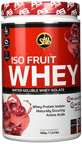 All Stars Isowhey Fruit Whey-Isolate, Kirsch, 1er Pack (1 x 700 g)