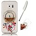 Produktbild Galaxy S6 Edge Handyhülle, Samsung S6 Edge Flüssigkeit Hülle, Edaroo Schöne Elegant Traumfänger Feder Bunt Malerei Glänzend Glitzer Flowing Liquid Fließen Liebe Herzen Flüssig Flüssigkeit Treibsand Entwurf Silikonhülle für Galaxy S6 Edge, Ultradünn Flexible Durchsichtig Transparente TPU Silikon Schutzhülle Handytasche Etui Case Cover mit Motiv für Samsung Galaxy S6 Edge - Gold