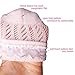 Little Girls Lace Cotton Crochet Socks Seamless Pretty Christmas Birthday Gifts (1-4 years, pink)