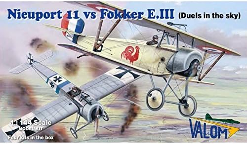 Valom 1/144 Nieuport 11 vs. Fokker E.III (2+2 in 1) # 14420
