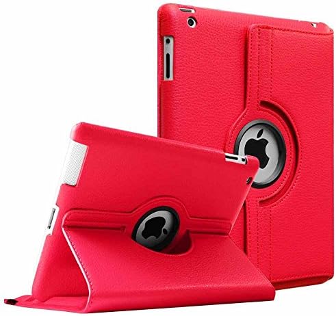 iPad Air 2 Case - GOEXTRO 360 Degree Rotating Adjustable Stand Case Cover with Smart Auto Sleep / Wake Feature for Apple iPad Air 2 (iPad 6) (6th Generation) 2014 Model with Free Screen Protector and Stylus,