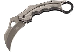 Herbertz Unisex – nóż dla dorosłych, tytan, 21,5