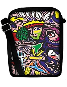 Snoogg , Damen Umhängetasche mehrfarbig multi