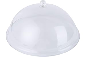 Luxshiny 14 Coprivivande Rotondi in Acrilico Facili da Aprire E Chiudere per Barbecue Picnic Campeggio