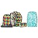 Produktbild Satch Pack Beach Leach Schulrucksack Set 4 tlg. inkl. Schlamperbox, Sportbeutel und Regencape Mint