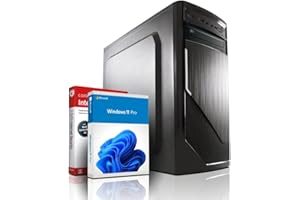 SHINOBEE Silent PC SSD Computer Intel Core i5® 4590S, 4 Kerne, 3.7 GHz - mit 3 Jahren Garantie! | 16GB | 512GB SSD | Intel HD 1xHDMI/VGA | WLAN | DVD±RW | USB 3.0 | Win11 64-Bit | MS Office | #6205