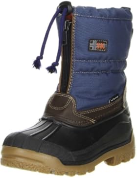 Vista Canada POLAR Kinder Winterstiefel Snowboots herausnehmbaren Thermo-TEX Innenschuhen blau
