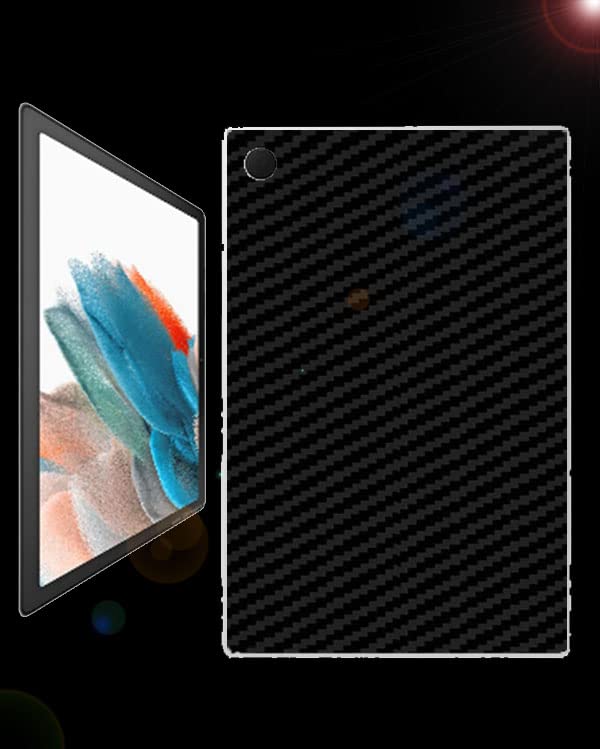 Candeal Mizhan Samsung Galaxy Tab A8 10.5 2021 Black Carbon Fiber Skin Review
