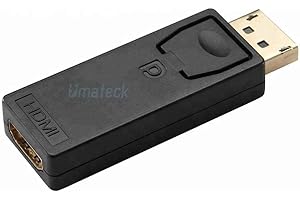 KOPEME Excalibur - DisplayPort DP to HDMI Gold Plated Cable Lead Wire 4K UHD Ready 1080p Laptop (Adaptor)