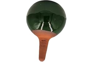Ollas Lutton Olla Terre Cuite 40cl | Fabriqué en France | Arrosage Automatique Écologique | Irrigation Naturelle pour Plantes Intérieures & Extérieures | Autonomie 3 Jours | Olla Vert