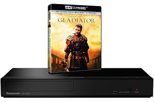 PANASONIC BUNDLE Panasonic DP-UB150 MULTIREGION Bundle with Gladiator Ultra HD 4K Blu-ray Disc