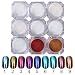 Born Pretty 1g Mirror Powder Gold Blue Purple Manicure Nail Art Glitter Chrome Pigment #7