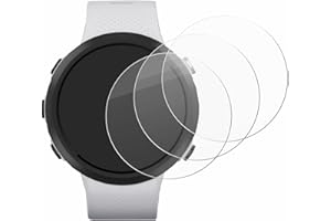 BROTECT Protector Pantalla Cristal para Garmin Swim 2 Protector Vidrio (3 Unidades) - [Dureza 9H, Anti-Arañazos]