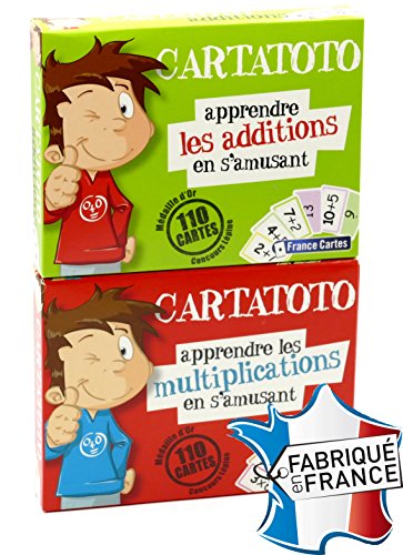 France Cartes Cartatoto Math Card Game (French Language)