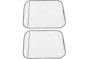 ZWZNBL - Protector de asiento trasero para asiento de coche, funda de asiento de coche, protección de asiento, protección impermeable para asiento trasero de coche (transparente)