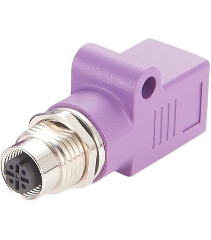 Cavo M12 12 Pin Maschio Diritto – Cavo Elettrico Single Ended 2 Metri AWG26 – Per Connessioni Industriali E Automazione