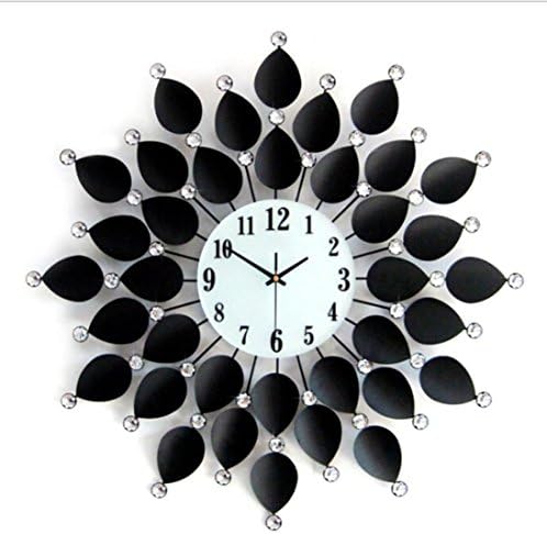 FEN@European Wall Clocks Living Room And Bedroom Art Large Wall Clock Modern Design Creative Mute Wall Watch Home Dacor